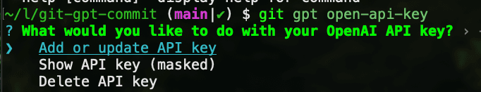 OpenAI API Key Management